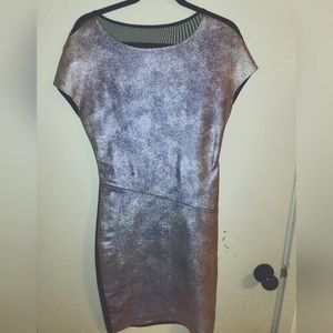 BCBG silver dress